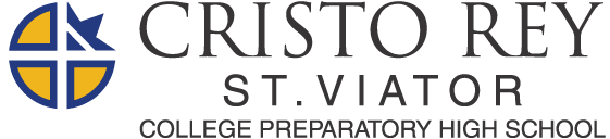 cristo rey st. viator logo