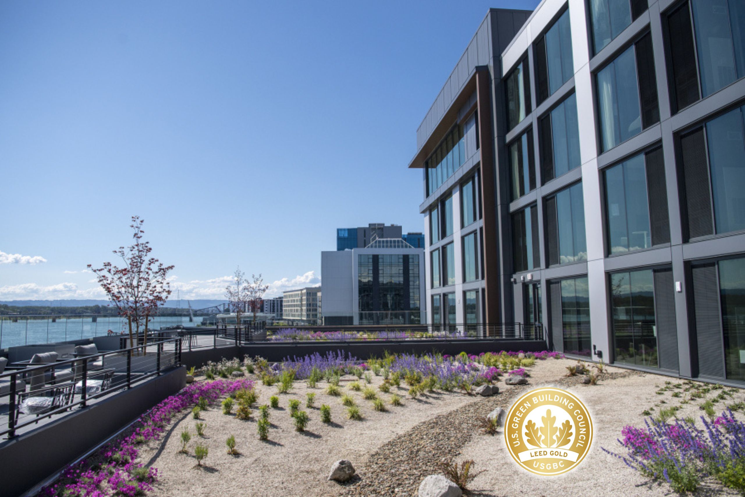 Gold LEED Certified Marriott AC Vancouver Waterfront in Vancouver, Washington