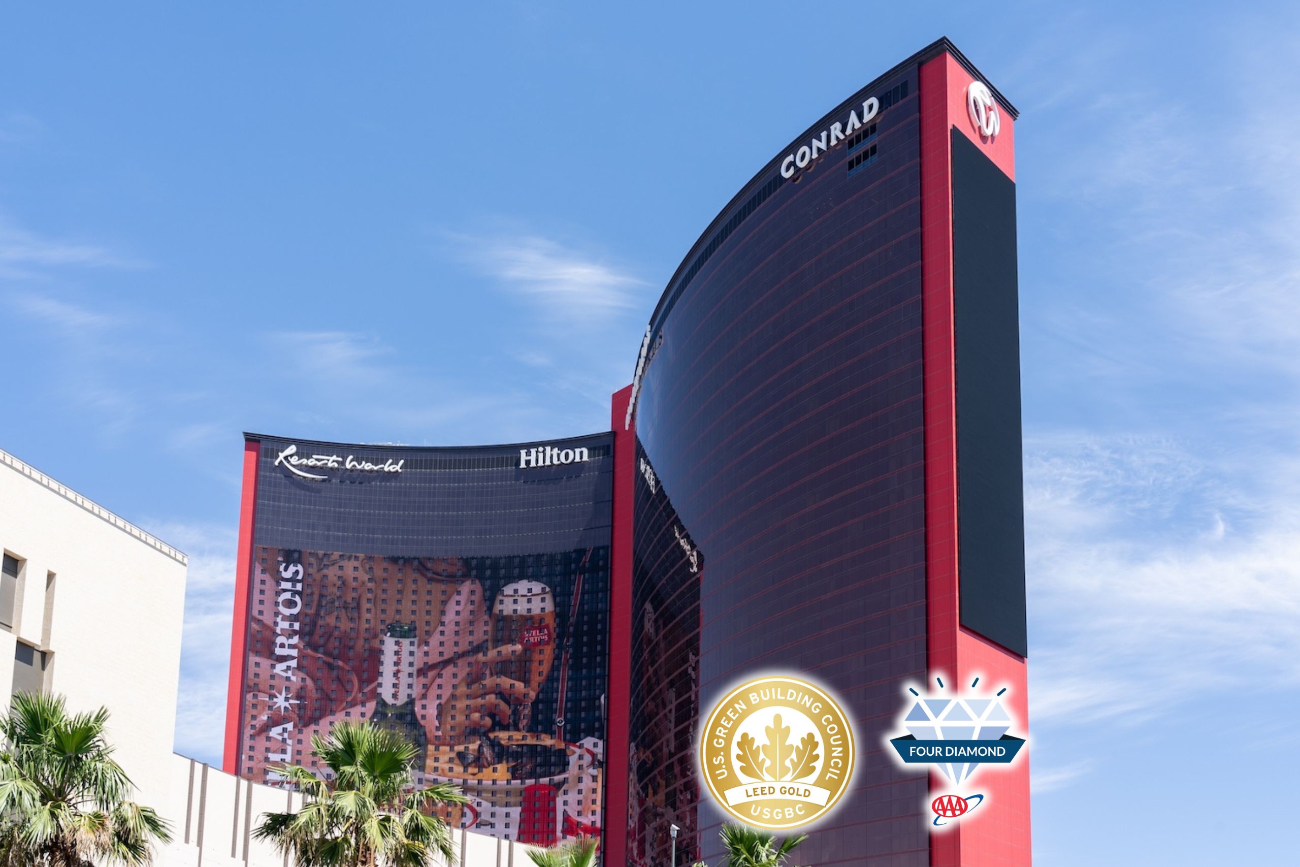 Four Diamond Hotel and LEED Gold Certified Resorts World